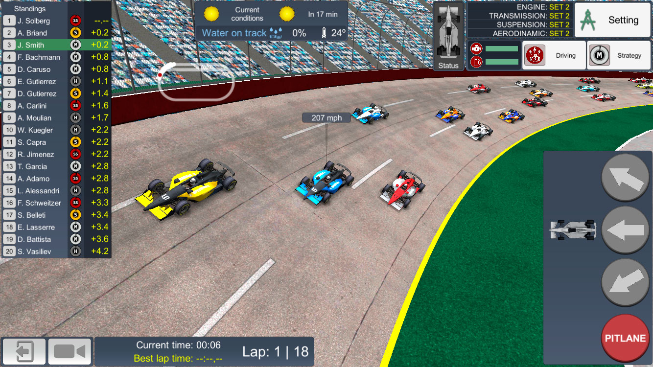 Scarica American Speedway Manager gratis per Android.