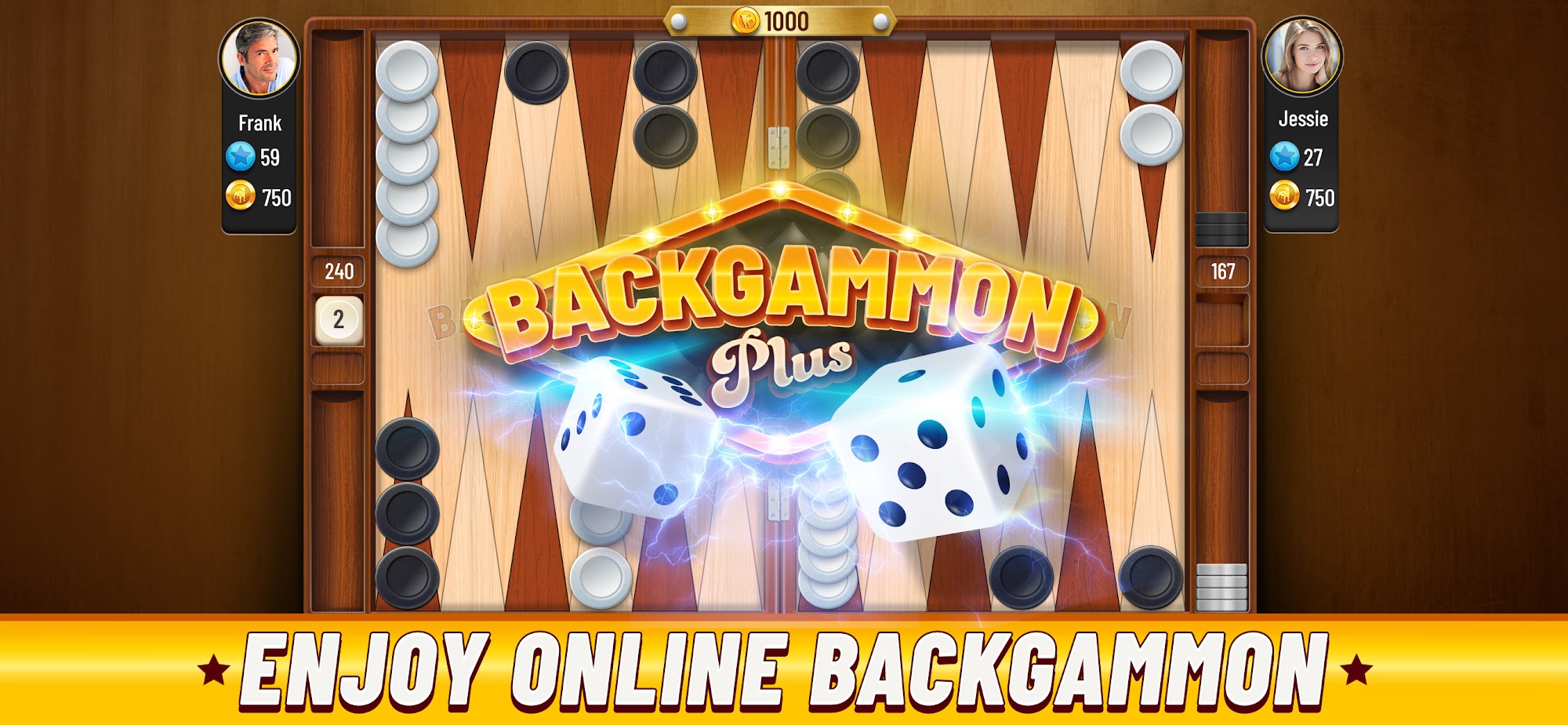 Scarica Backgammon Plus - Board Game gratis per Android.