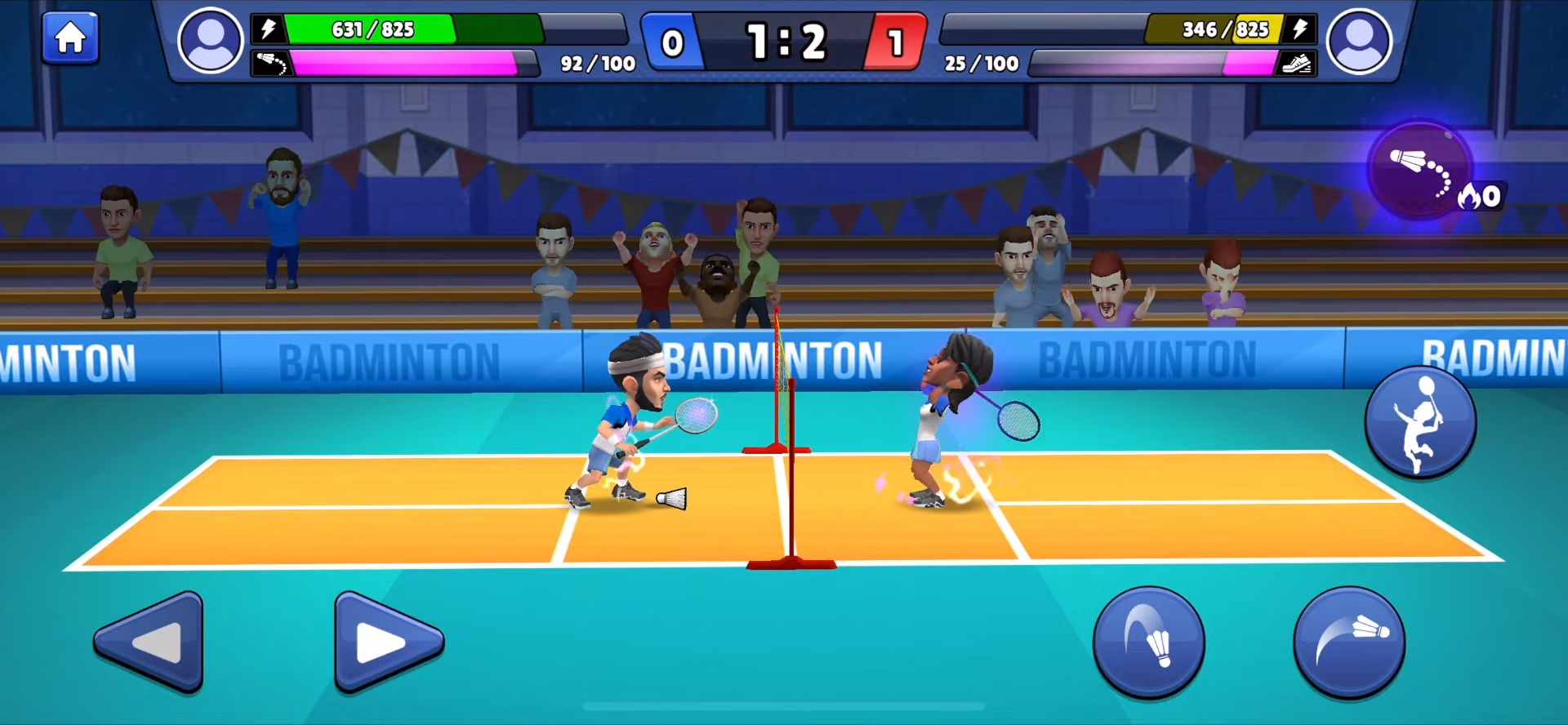 Scarica Badminton Clash 3D gratis per Android.