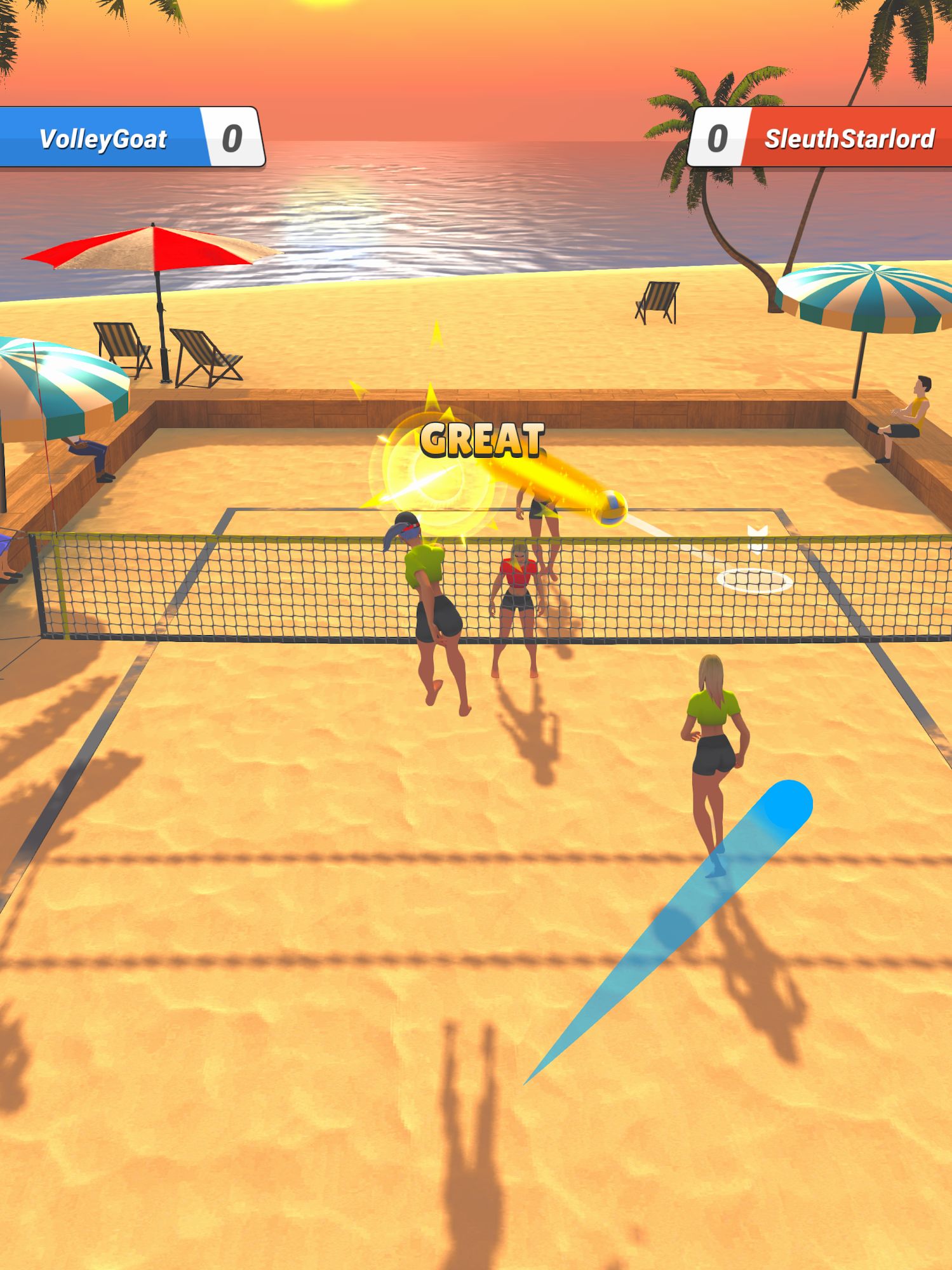 Scarica Beach Volley Clash gratis per Android.