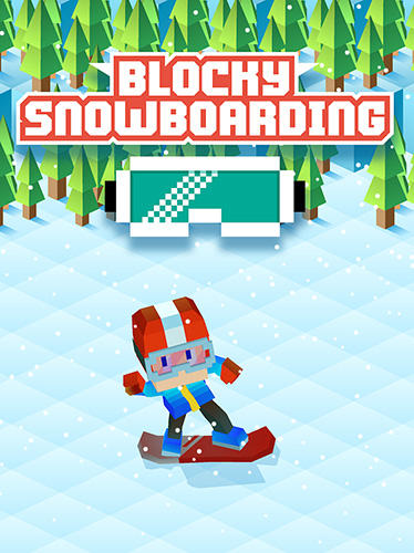 Scarica Blocky snowboarding gratis per Android.