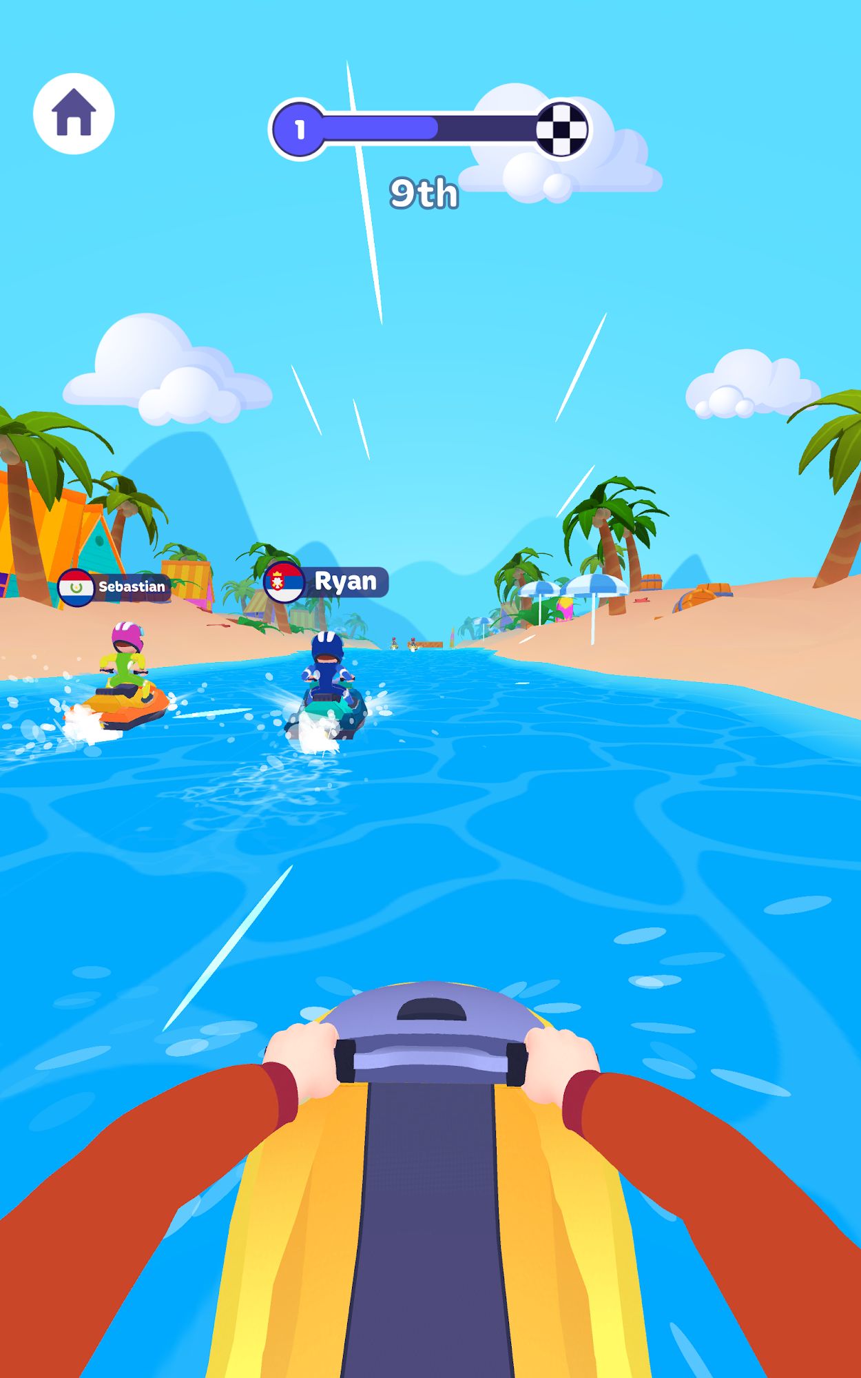 Scarica Boat Racer! gratis per Android.