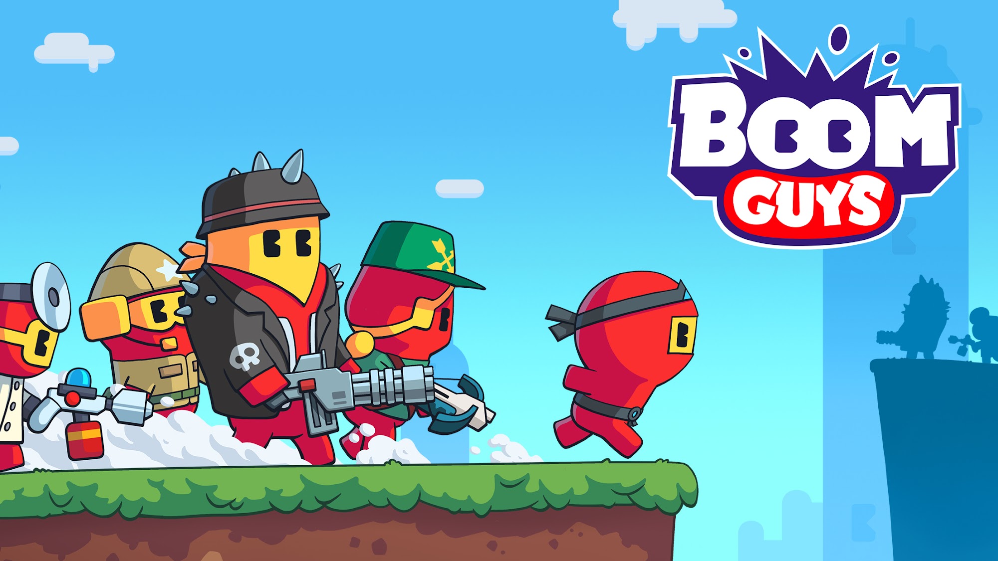 Scarica BOOM GUYS Top online PVP brawl gratis per Android.