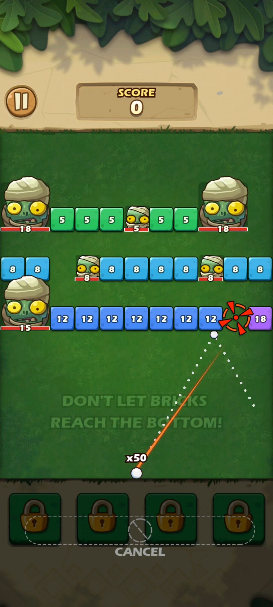 Scarica Breaker Fun 2: Zombie Brick gratis per Android.