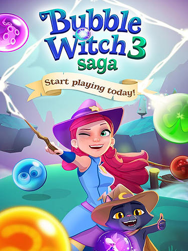Scarica Bubble witch 3 saga gratis per Android.