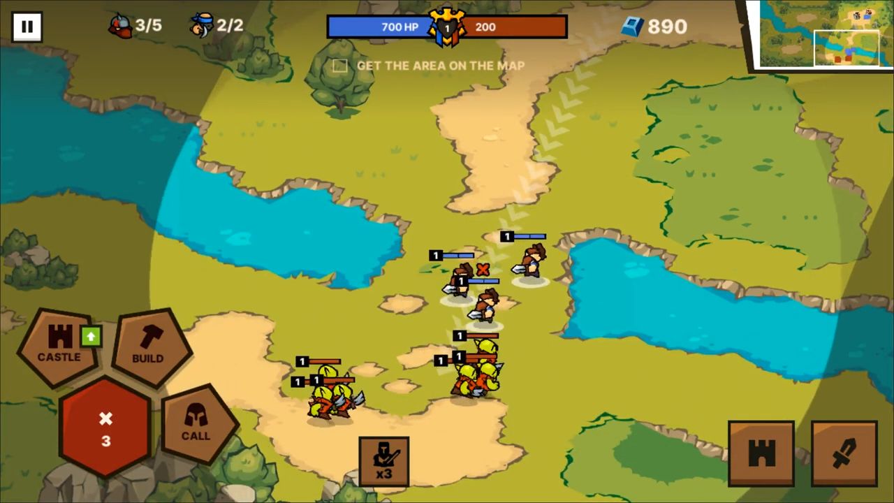 Scarica Castlelands - real-time classic RTS strategy game gratis per Android.