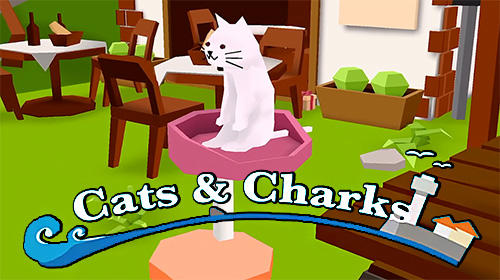 Cats and sharks: 3D game
