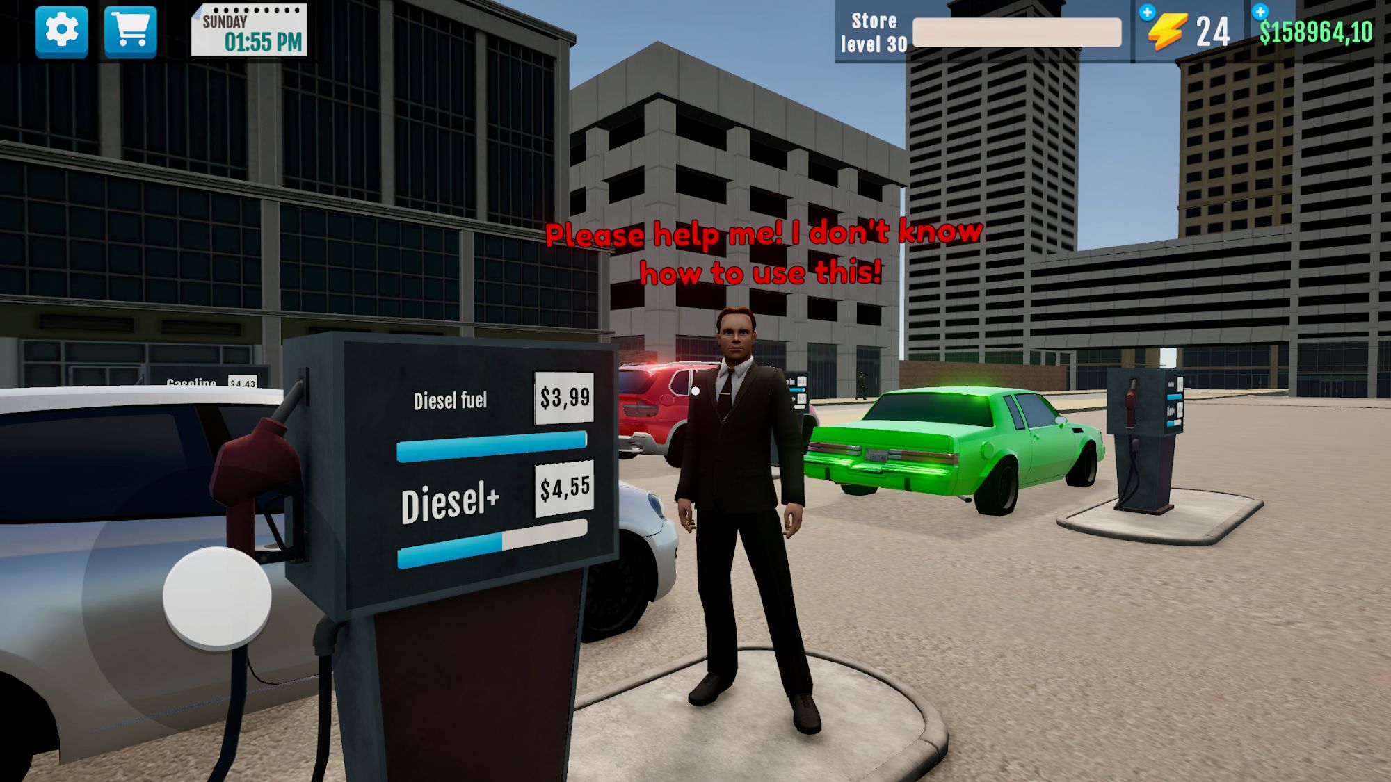 Scarica City Gas Station Simulator 3D gratis per Android A.n.d.r.o.i.d. .5...0. .a.n.d. .m.o.r.e.