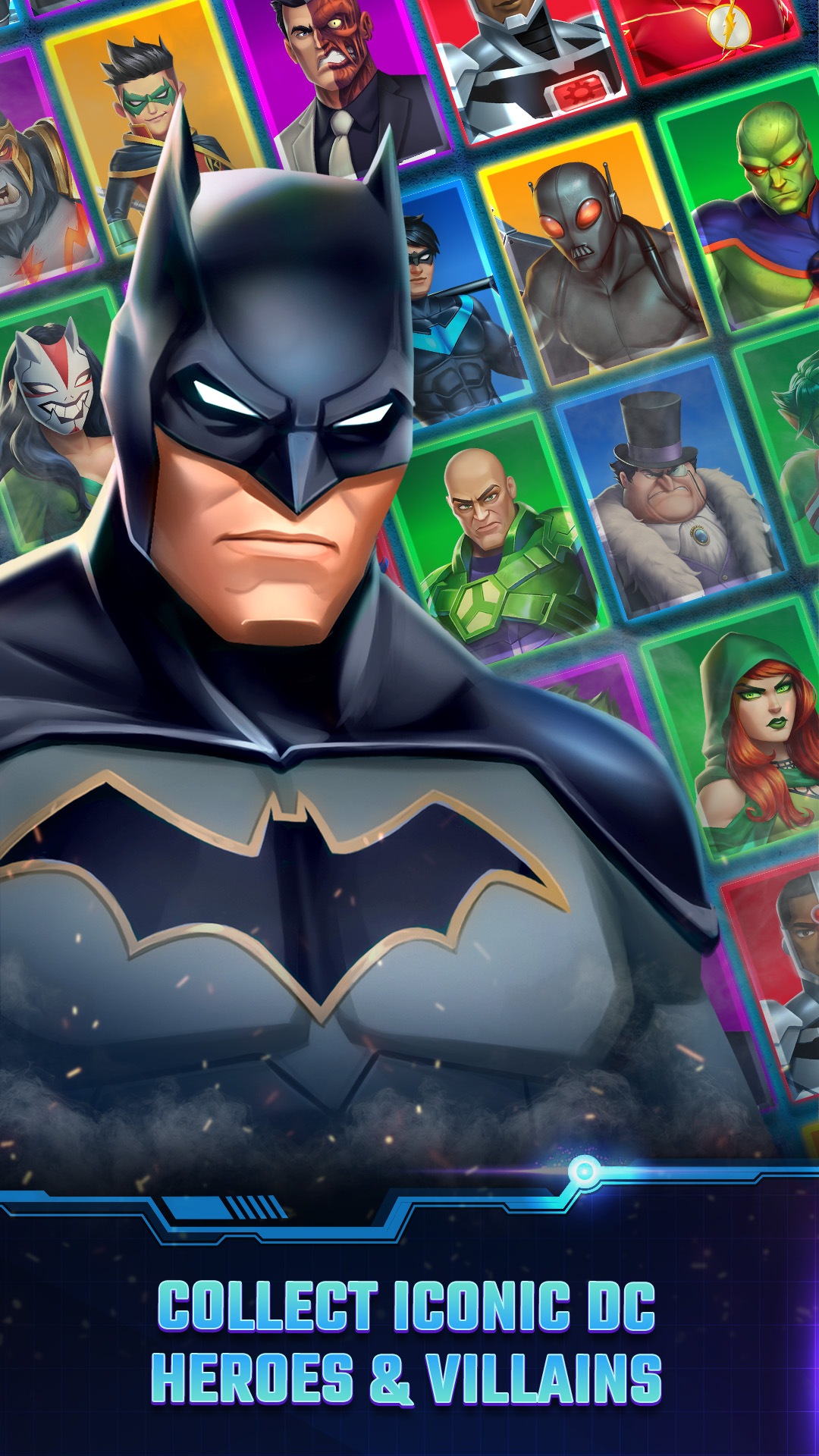 Scarica DC Heroes & Villains: Match 3 gratis per Android.
