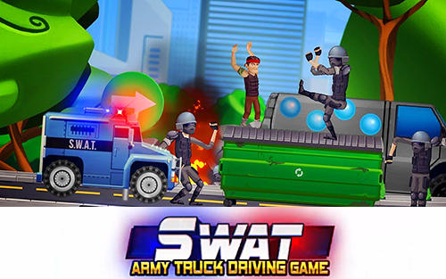 Scarica Elite SWAT car racing: Army truck driving game gratis per Android.