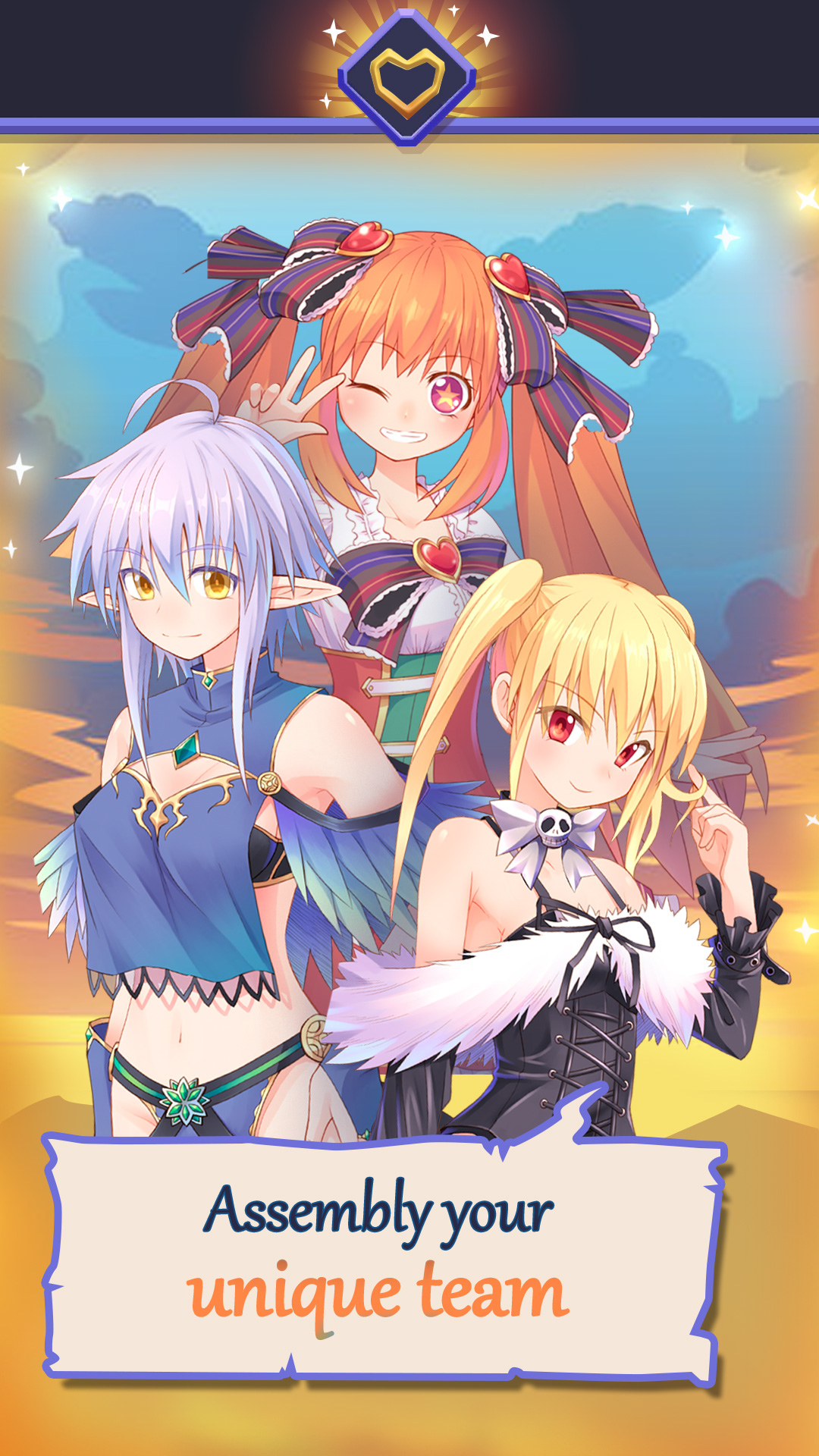 Scarica Fantasy town: Anime girls story gratis per Android.