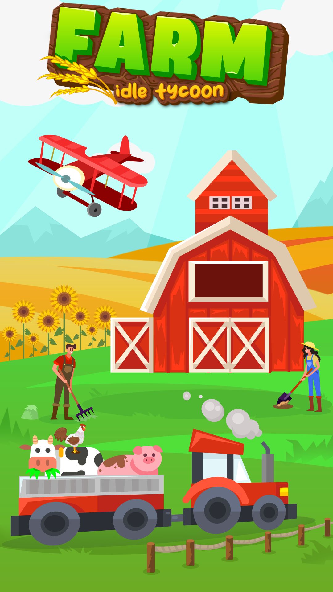 Scarica Farm: Idle Empire Tycoon gratis per Android.