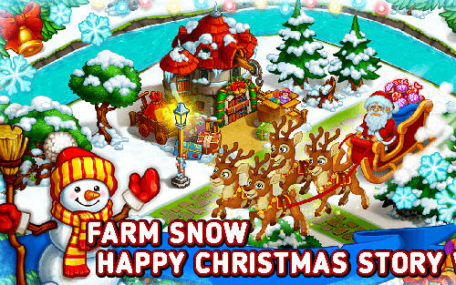 Scarica Farm snow: Happy Christmas story with toys and Santa gratis per Android 4.1.