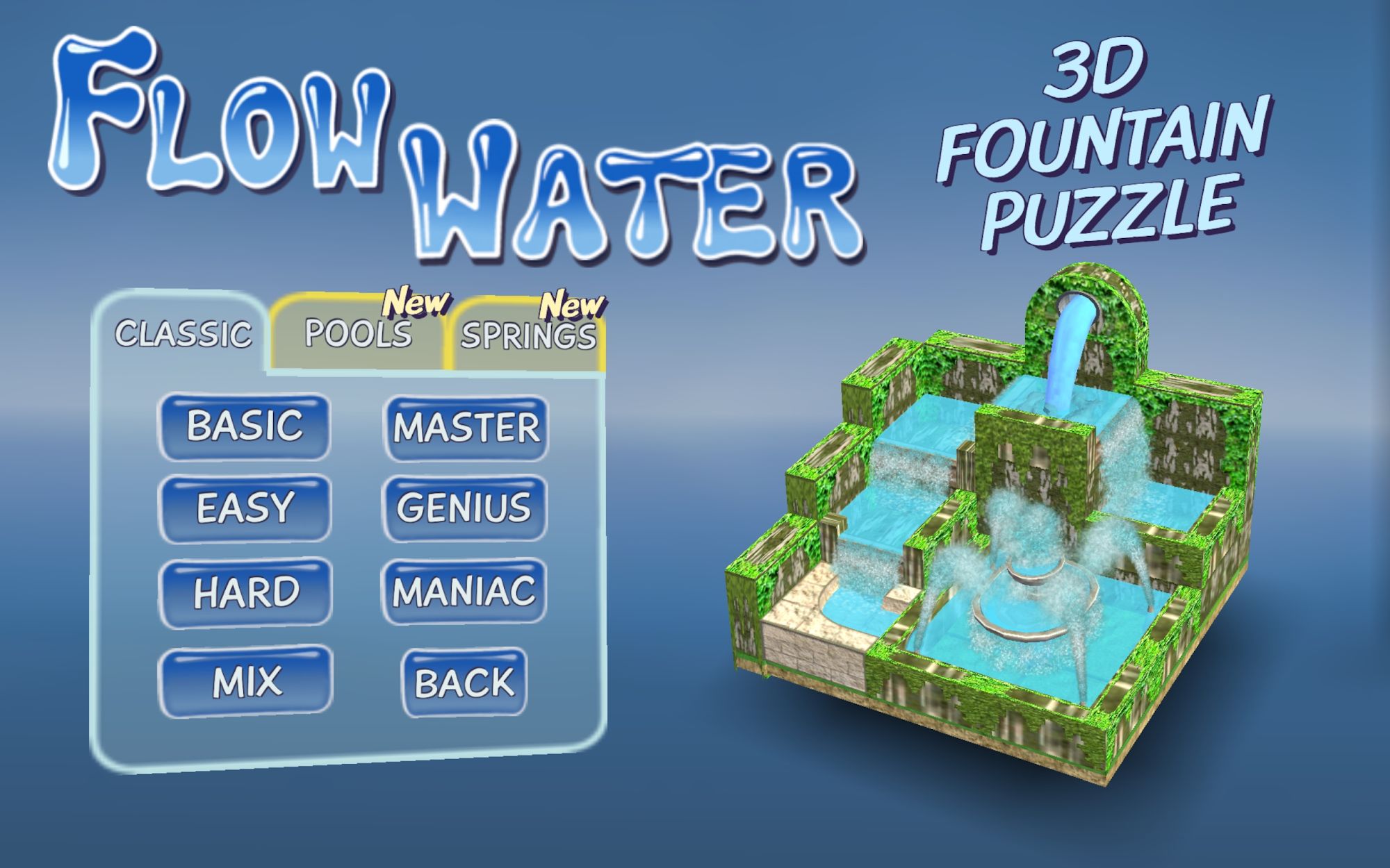 Scarica Flow Water Fountain 3D Puzzle gratis per Android.