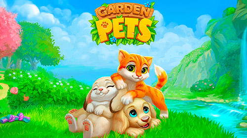 Scarica Garden pets: Match-3 dogs and cats home decorate gratis per Android 4.4.