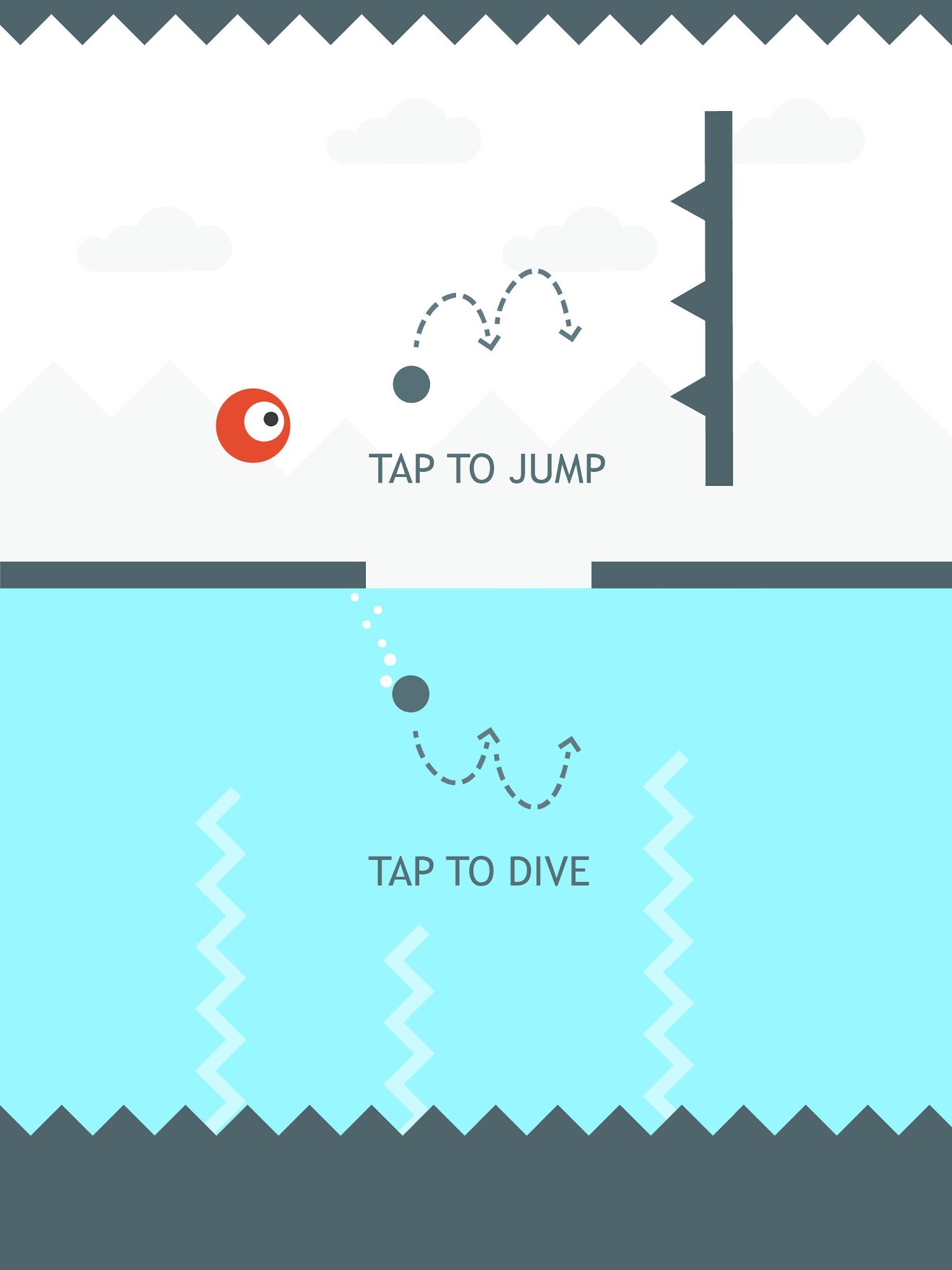 Scarica Hop Hop Hop Underwater gratis per Android.