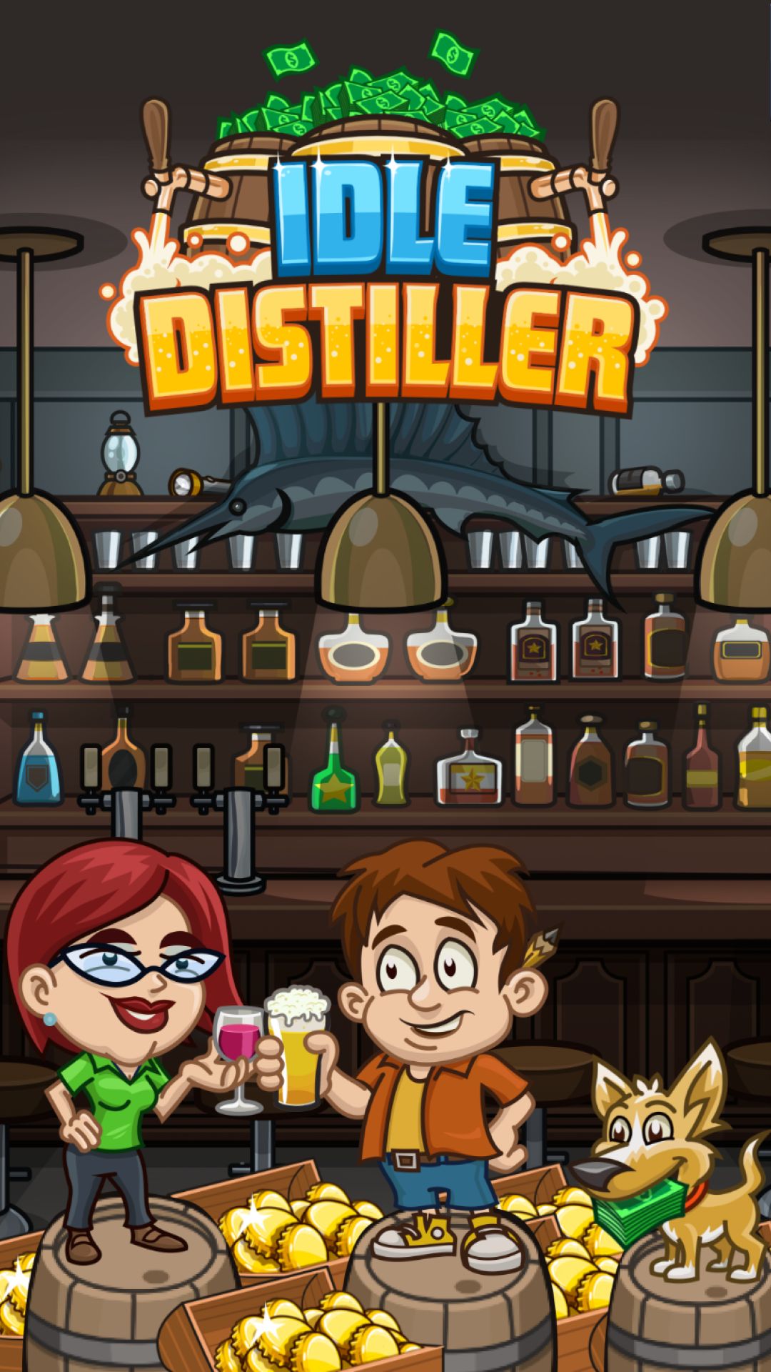 Scarica Idle Distiller - A Business Tycoon Game gratis per Android A.n.d.r.o.i.d. .5...0. .a.n.d. .m.o.r.e.
