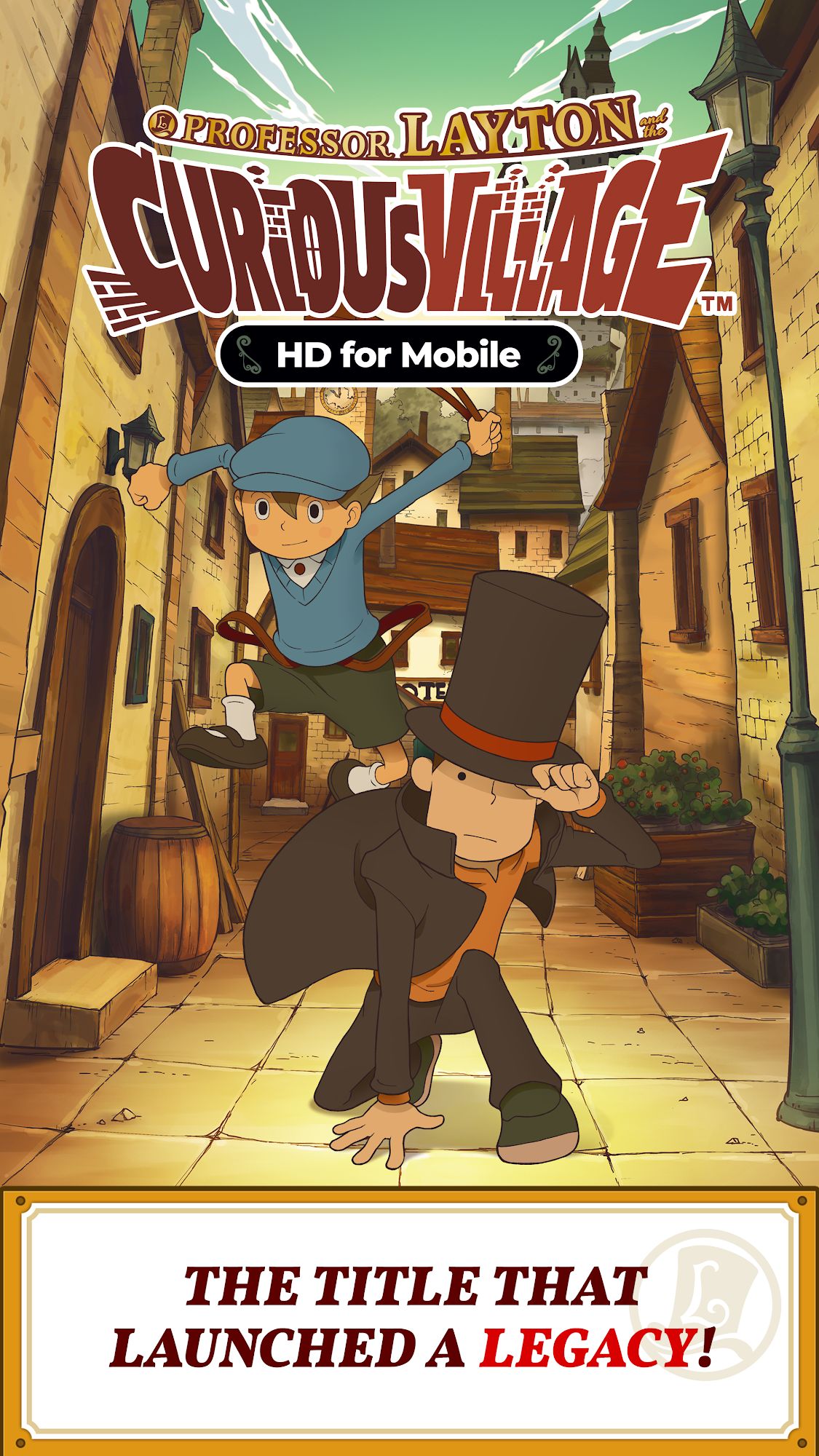 Scarica Layton: Curious Village in HD gratis per Android.