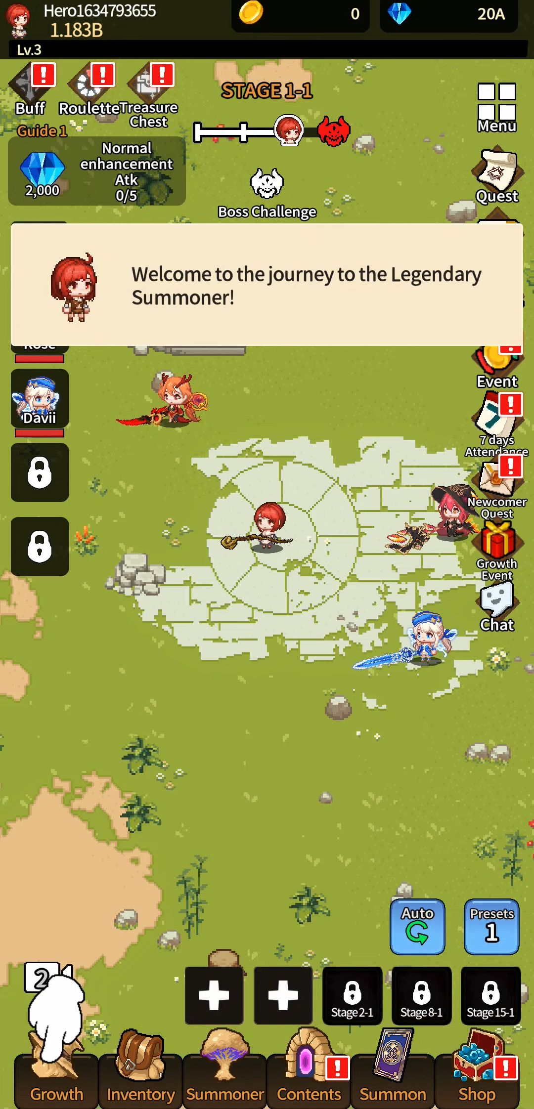 Scarica Legend Summoners : Idle RPG gratis per Android.