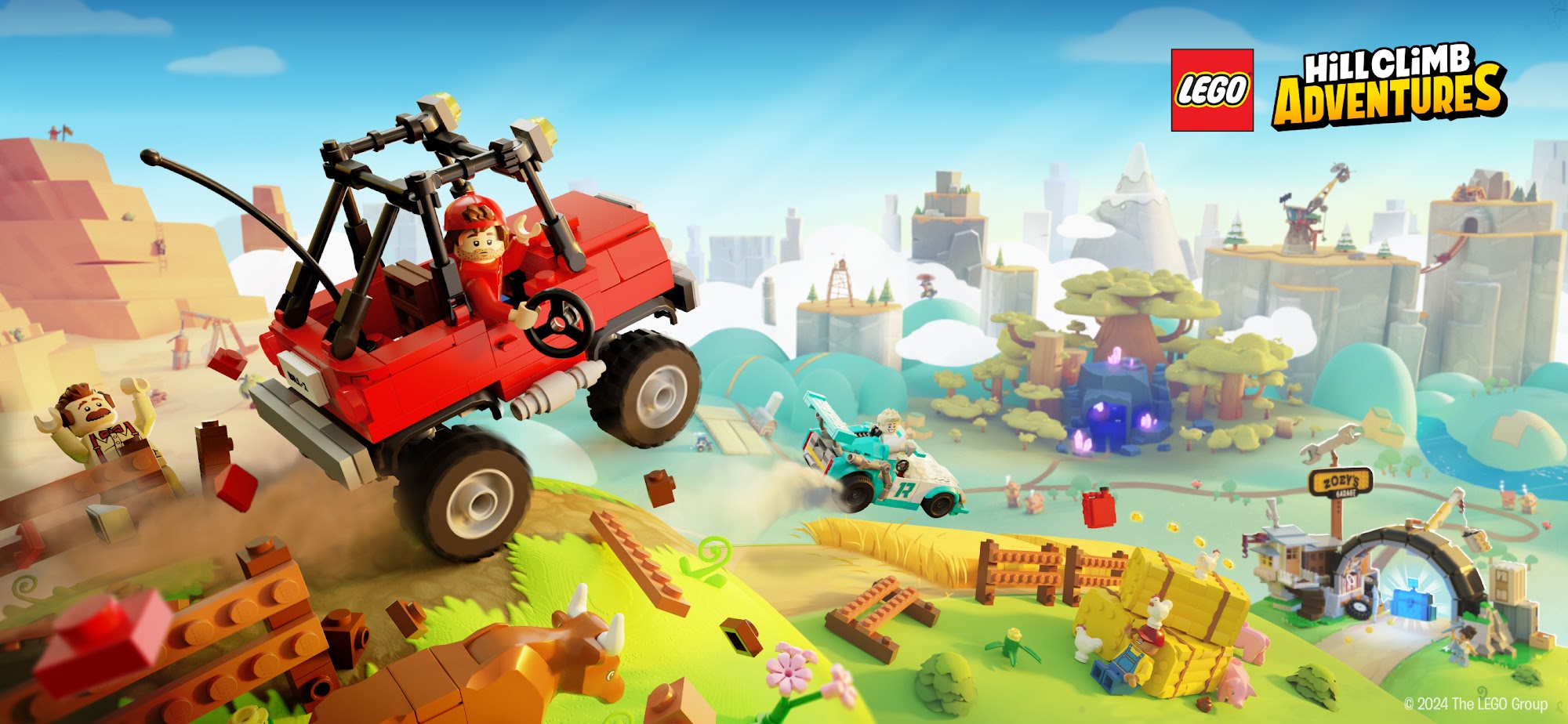 Scarica LEGO® Hill Climb Adventures gratis per Android.