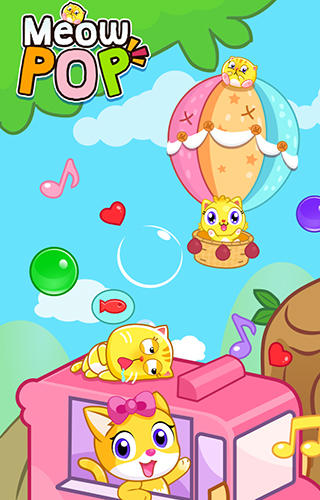 Scarica Meow pop: Kitty bubble puzzle gratis per Android.