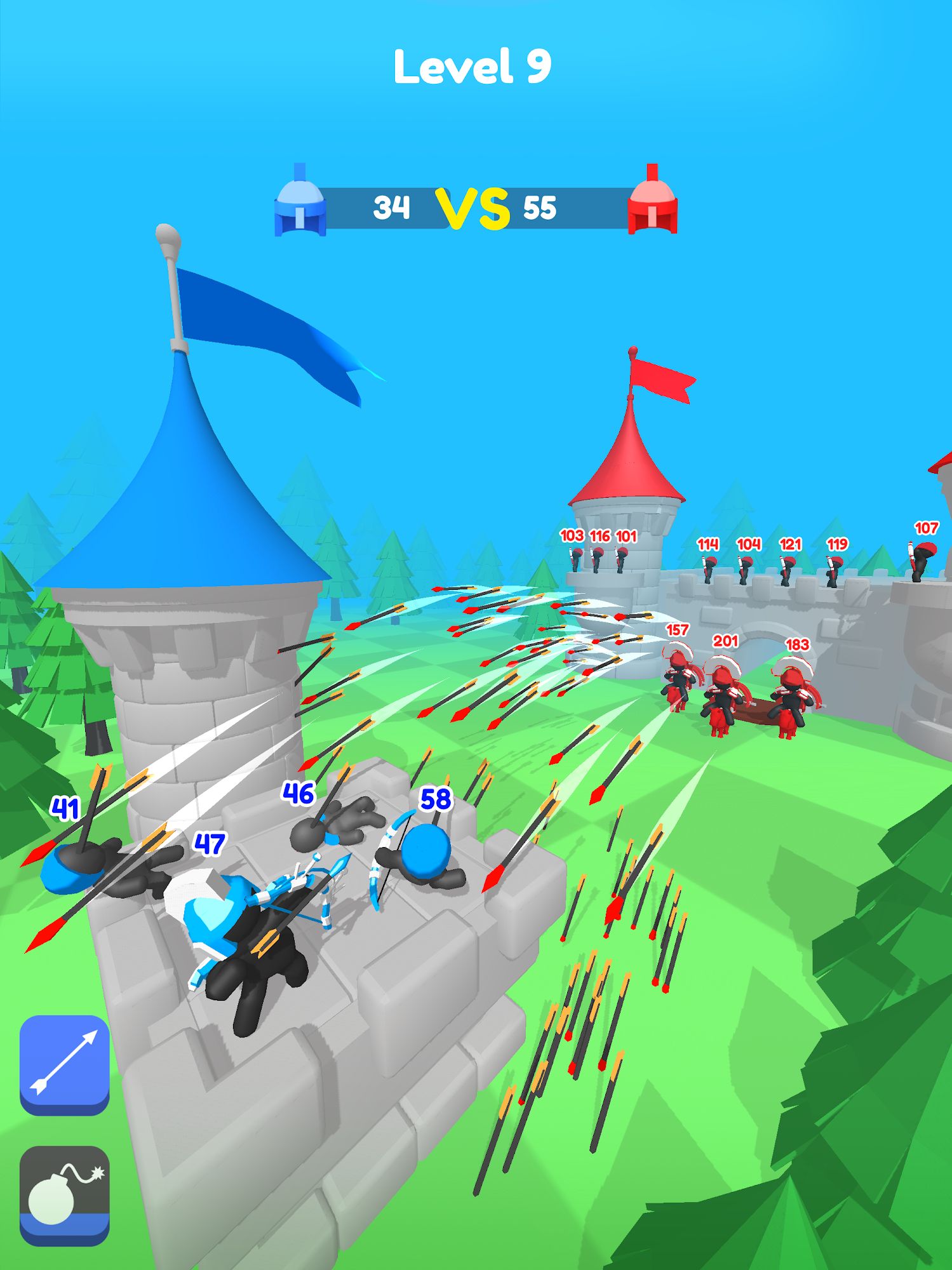 Scarica Merge Archers: Bow and Arrow gratis per Android.