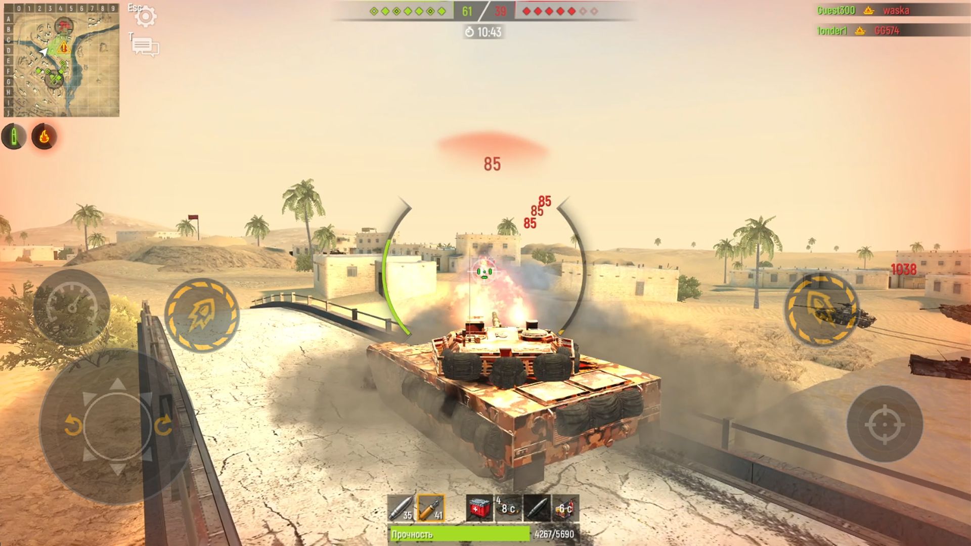 Scarica Military Tanks: Tank Battle gratis per Android.