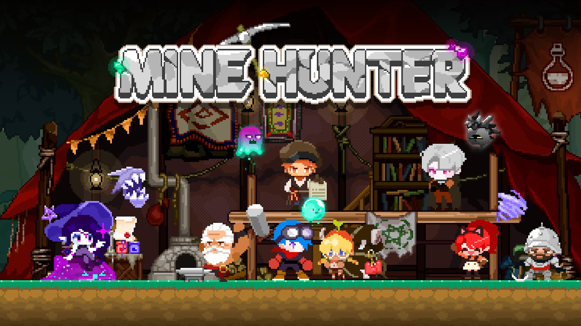 Scarica Mine Hunter: Pixel Rogue RPG gratis per Android.