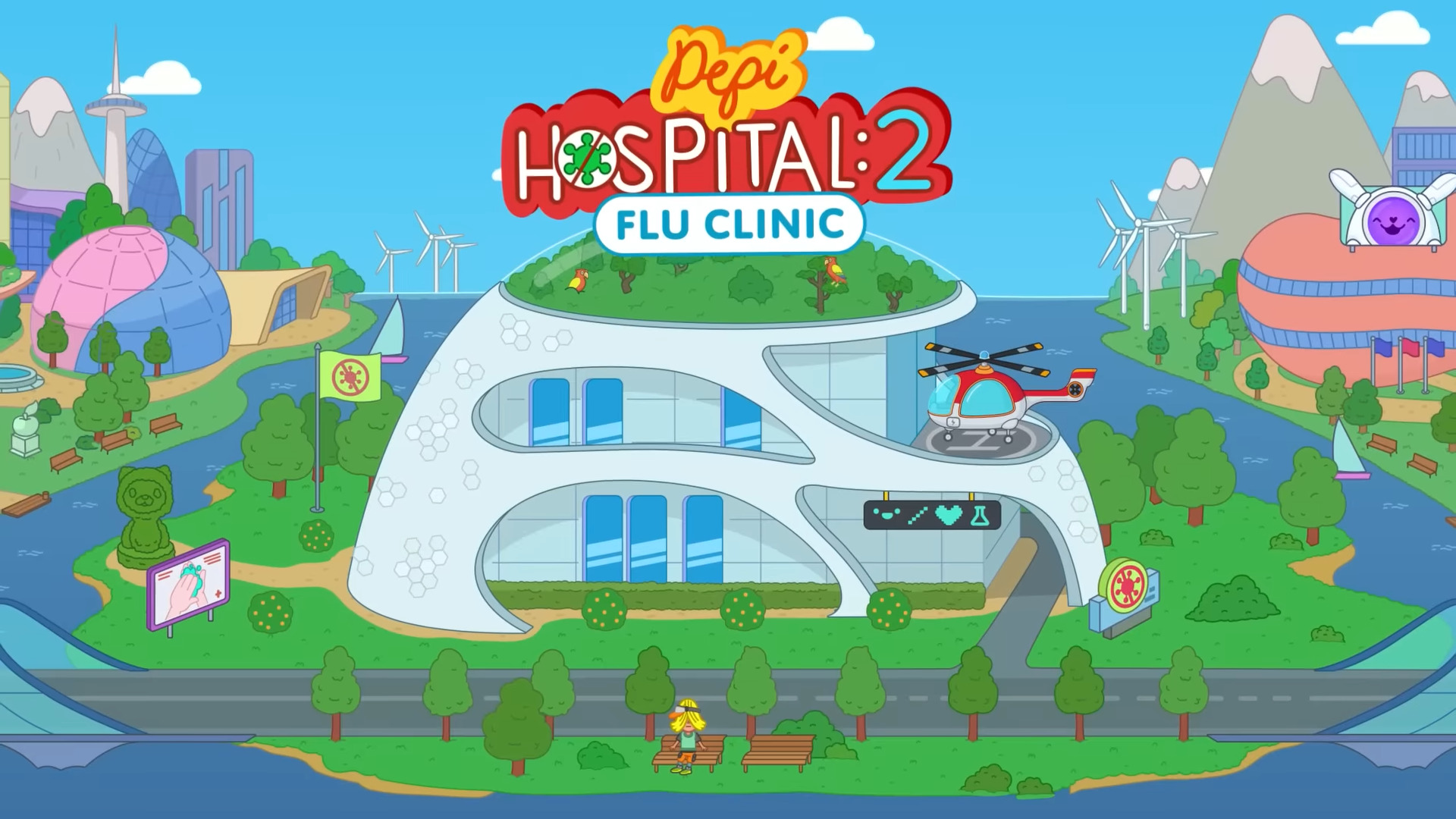 Scarica Pepi Hospital 2: Flu Clinic gratis per Android.