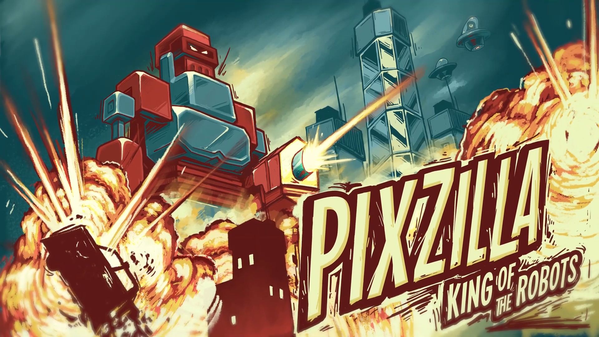 Scarica Pixzilla / King of the Robots gratis per Android.