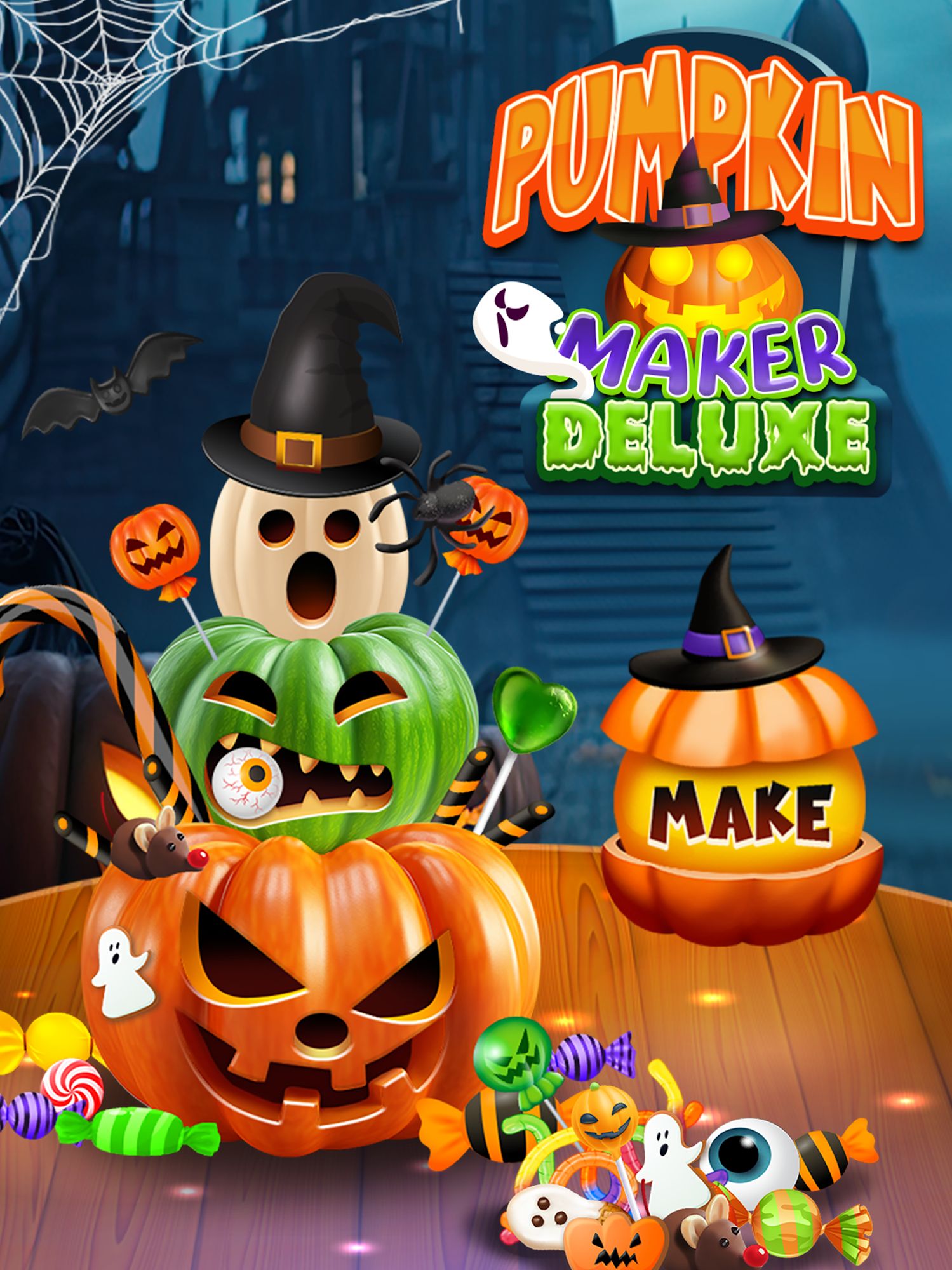 Scarica Pumpkin Maker Halloween Fun gratis per Android.