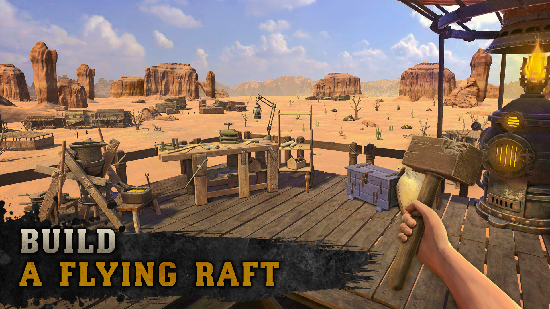 Scarica Raft Survival: Desert Nomad - Simulator gratis per Android.