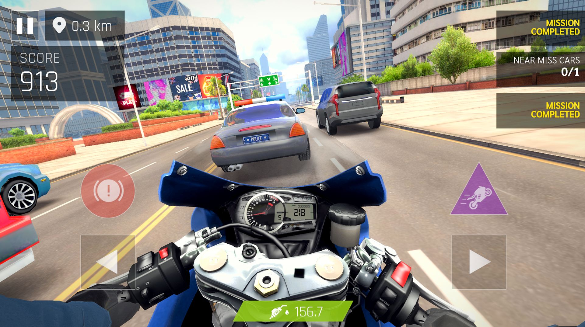 Scarica Real Moto Rider: Traffic Race gratis per Android.
