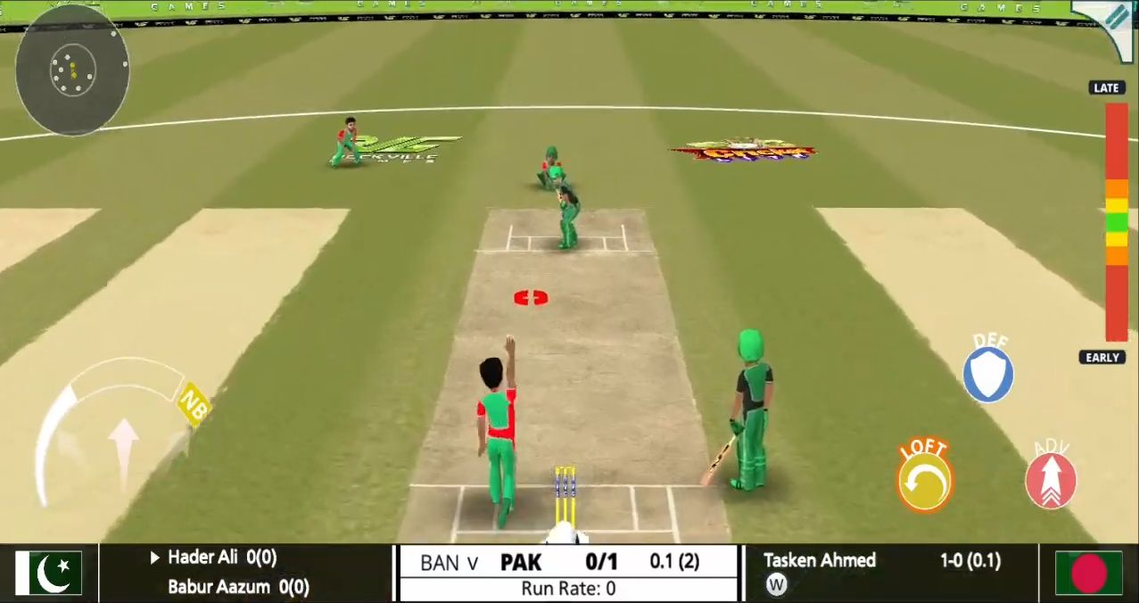 Scarica RVG World Cricket Clash Lite gratis per Android.