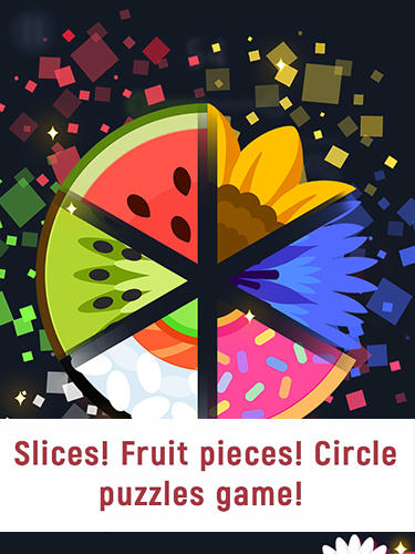 Scarica Slices! Fruit pieces! Circle puzzles game! gratis per Android.