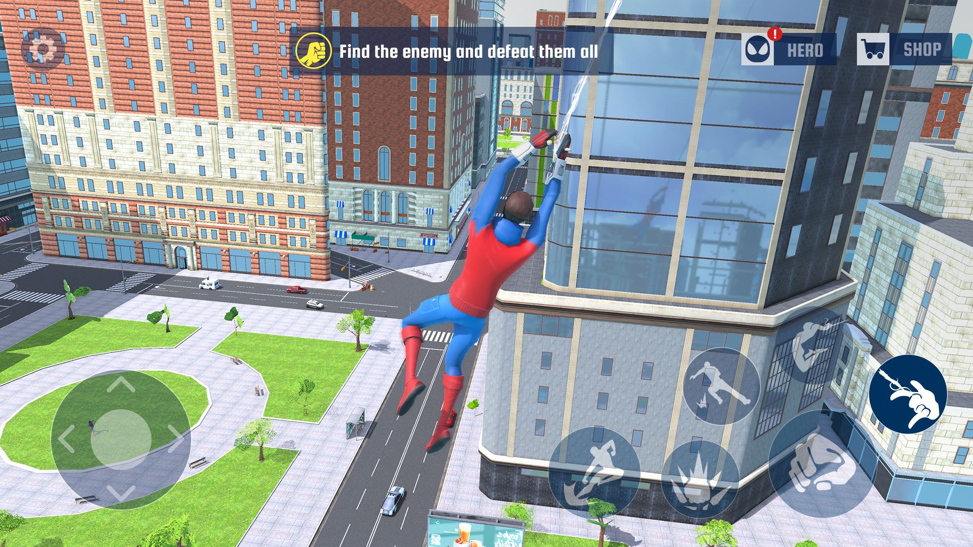 Scarica Spider Fighting: Hero Game gratis per Android.