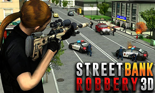 Scarica Street bank robbery 3D: Best assault game gratis per Android.
