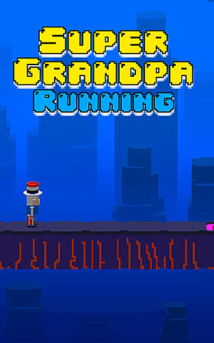 Super grandpa running