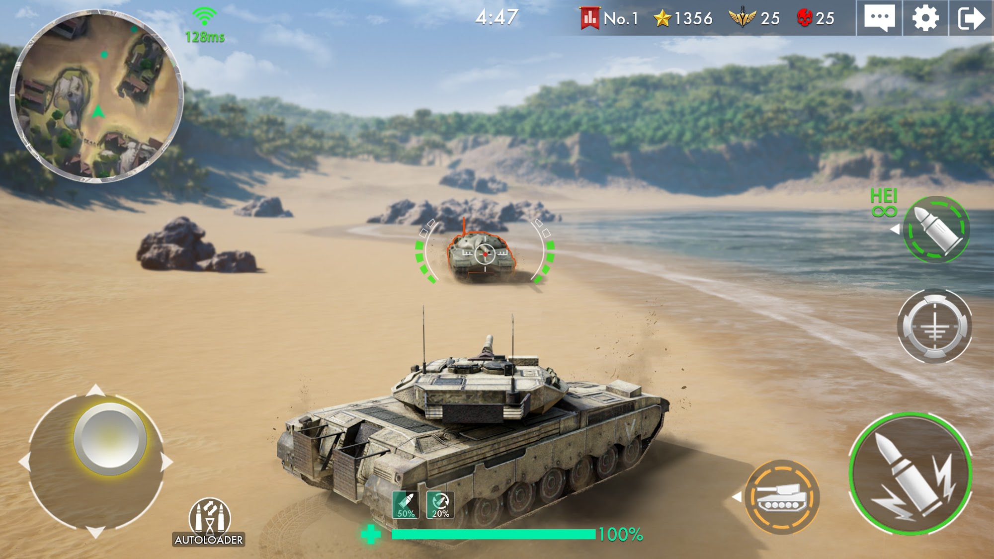 Scarica Tank Warfare: PvP Battle Game gratis per Android.