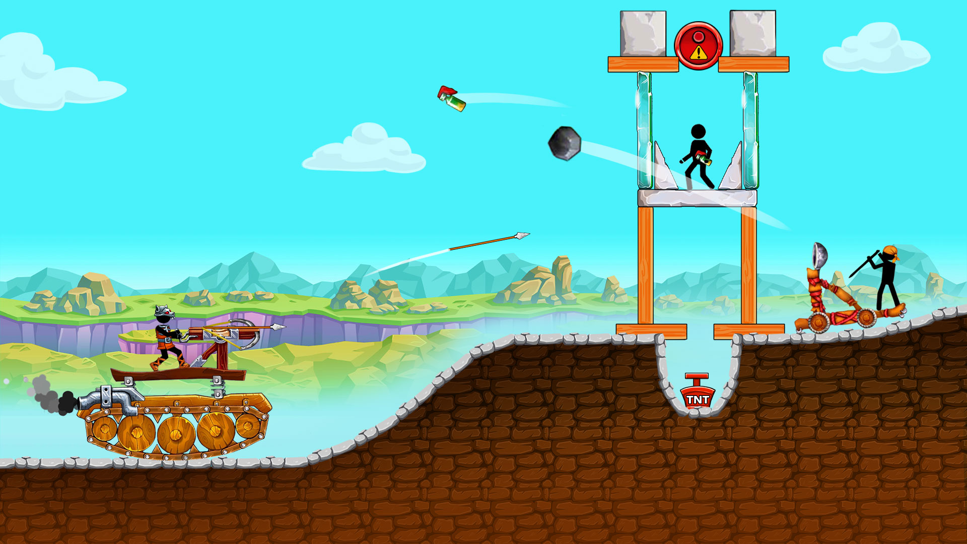 Scarica The Tank: Stick pocket hill gratis per Android.