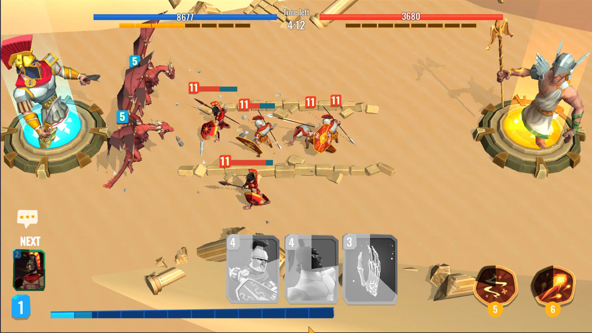 Scarica Trojan War 2: Clash Cards Game gratis per Android.