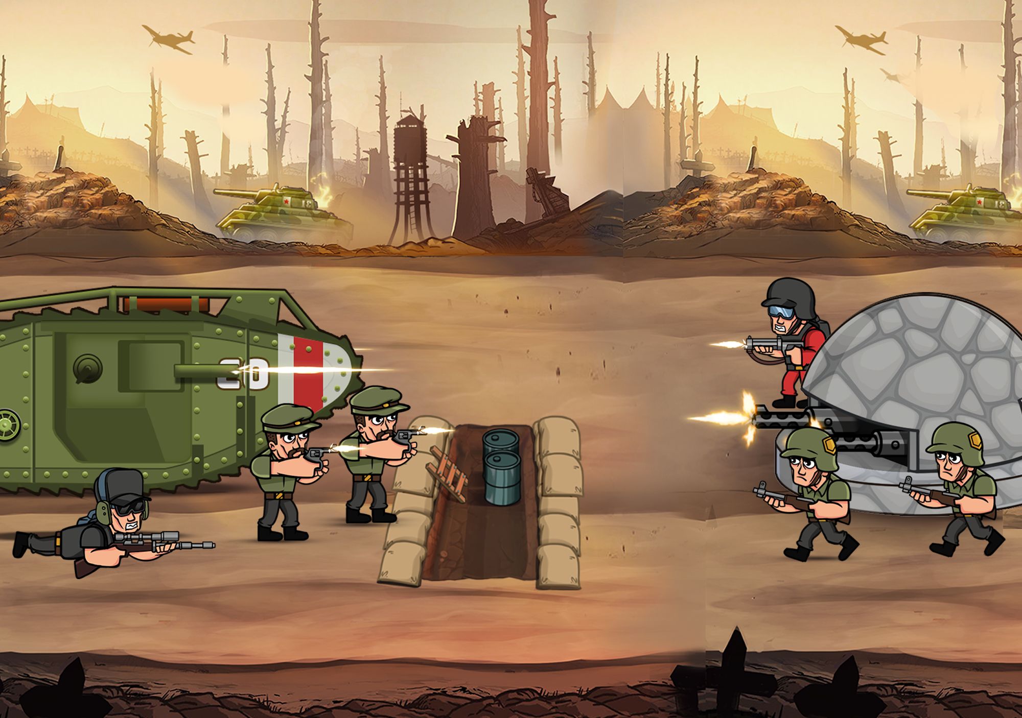Scarica War Strategy Game: RTS WW2 gratis per Android.