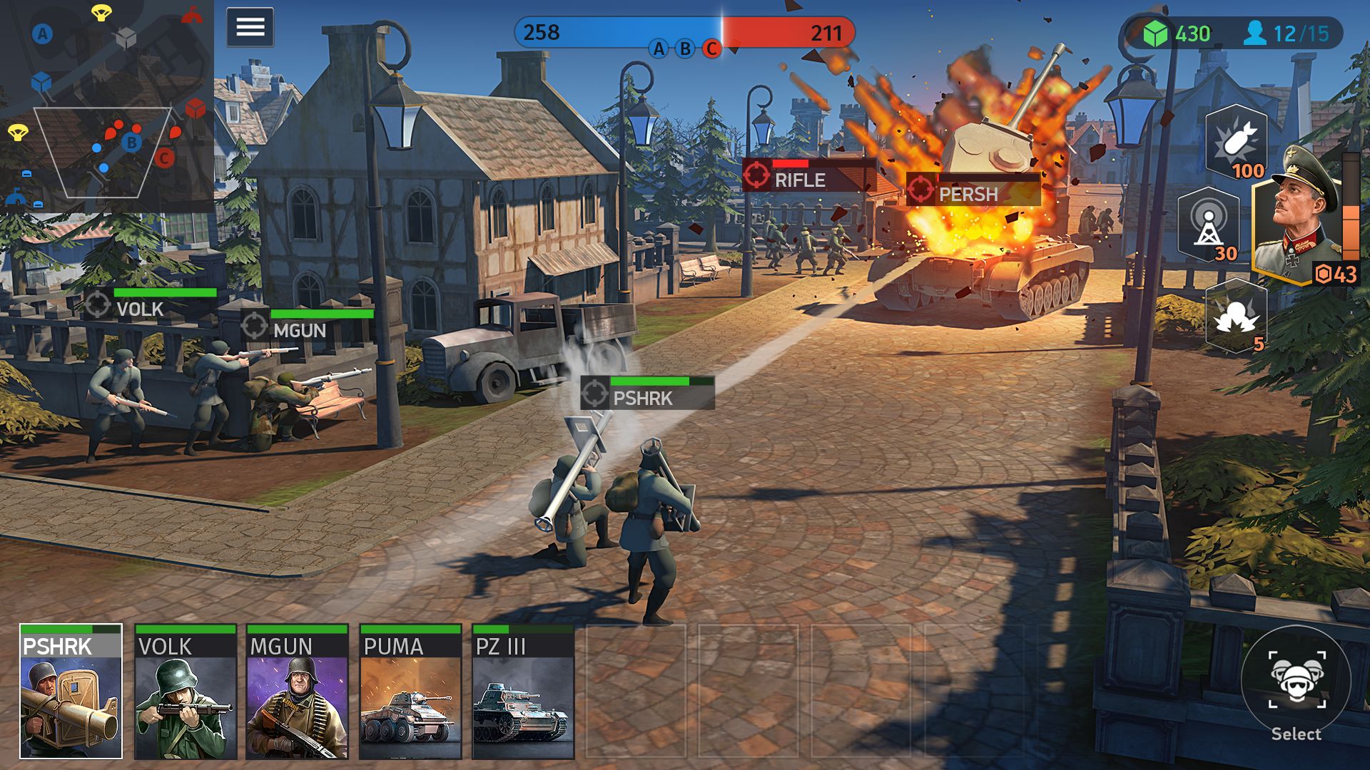 Scarica World War Armies: WW2 PvP RTS gratis per Android.