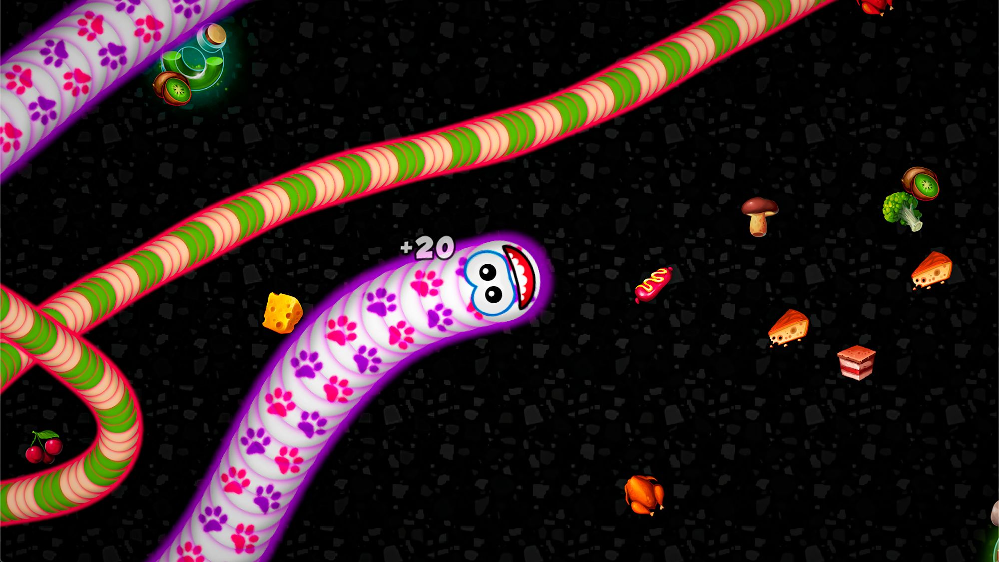 Scarica Worms Zone .io - Hungry Snake gratis per Android.