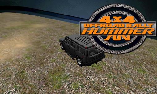 4x4 offroad rally: Hummer suv
