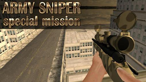 Army sniper: Special mission