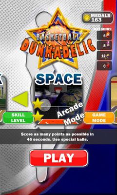 Scarica Basketball Dunkadelic gratis per Android.