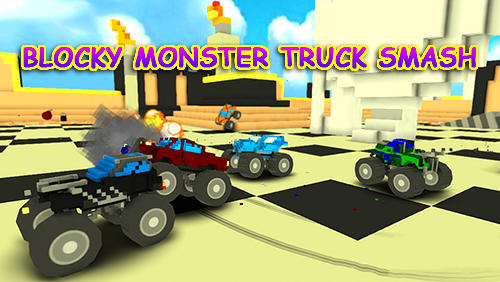 Scarica Blocky monster truck smash gratis per Android.