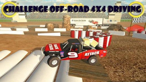 Challenge off-road 4x4 driving