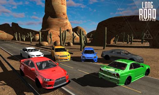 Scarica Long road traffic racing 3D gratis per Android.